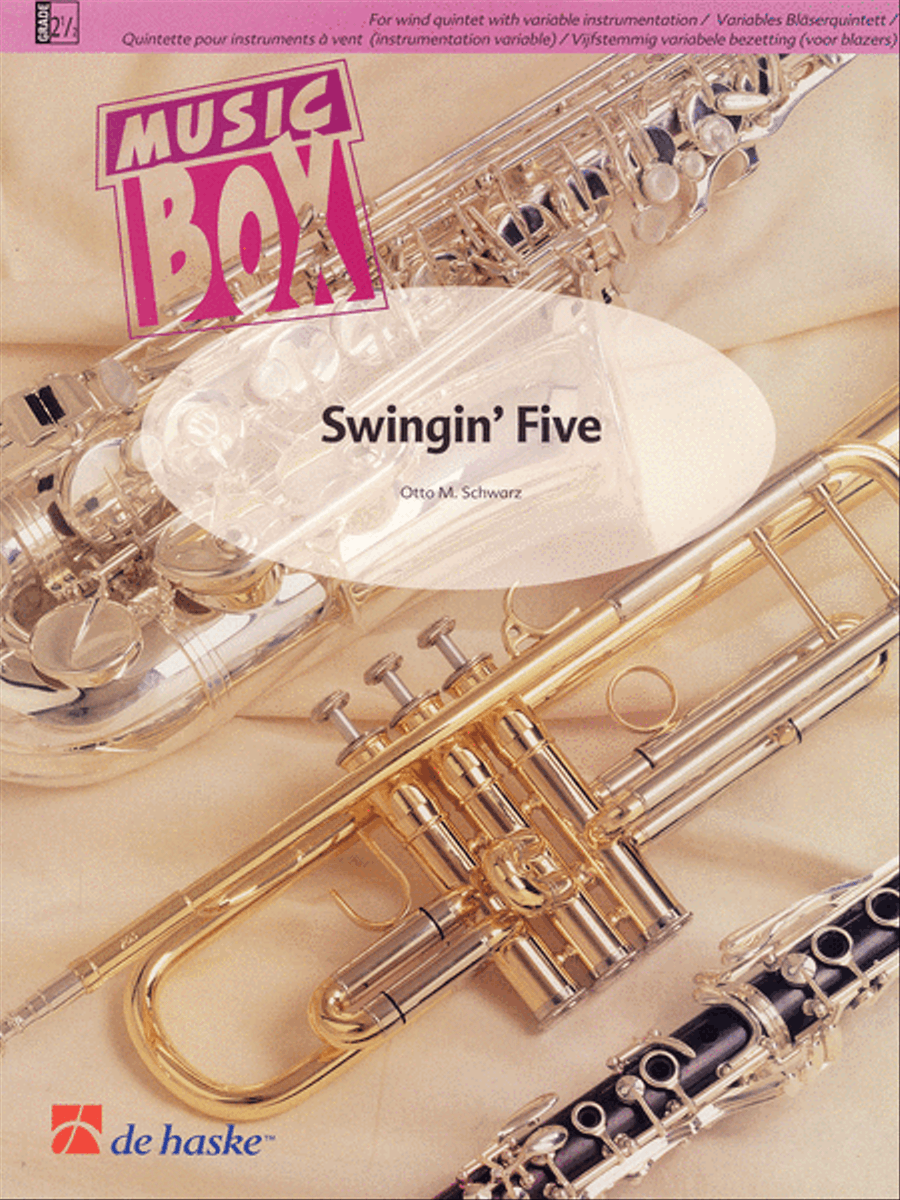 Swingin' Five Concert Band scores gallery preview page 1