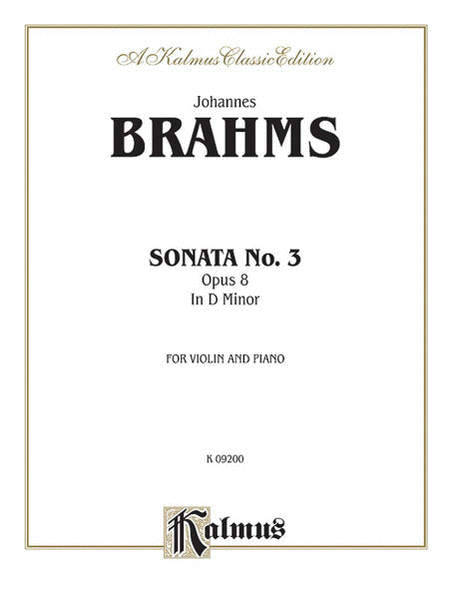 Sonata in D Minor, Op. 108