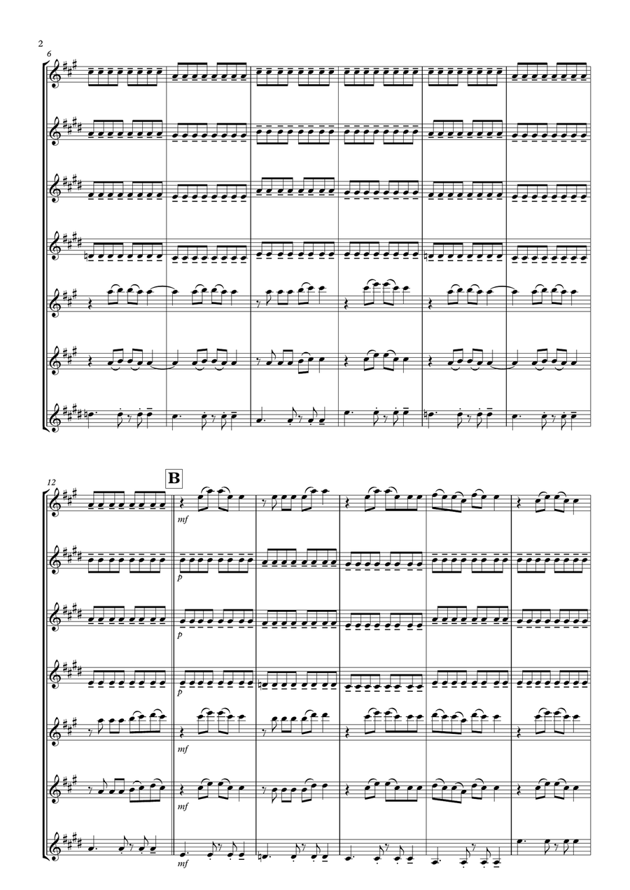 Firework Woodwind Ensemble scores gallery preview page 2