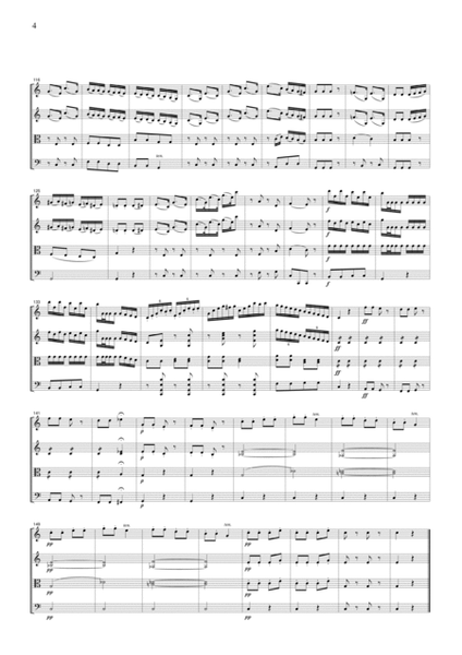 Haydn Symphony No.94 2nd mvt., for string quartet, CH002 image number null