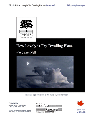 Book cover for How Lovely is Thy Dwelling Place