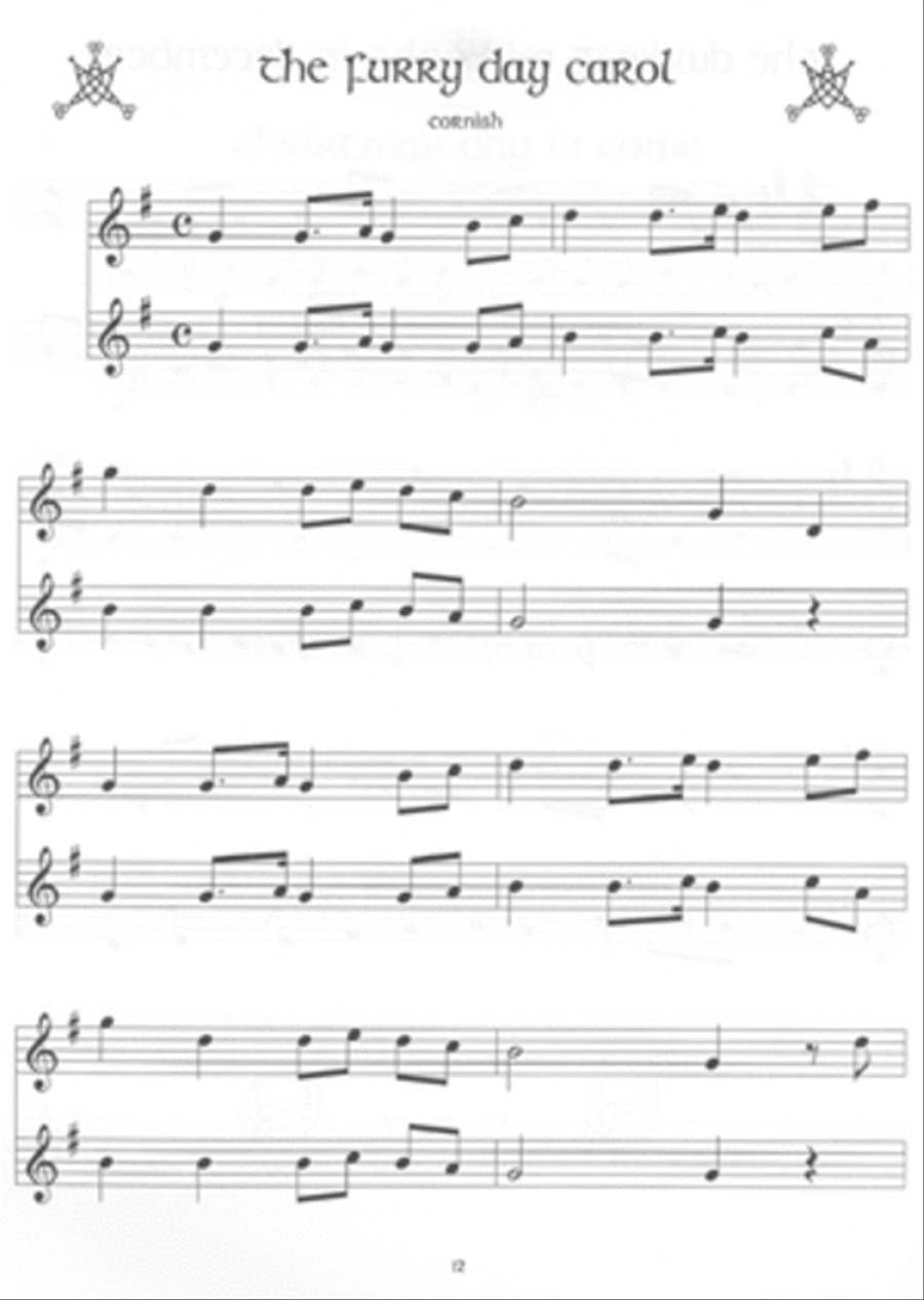 A Celtic Tinwhistle Christmas Celtic Fiddle scores gallery preview page 2