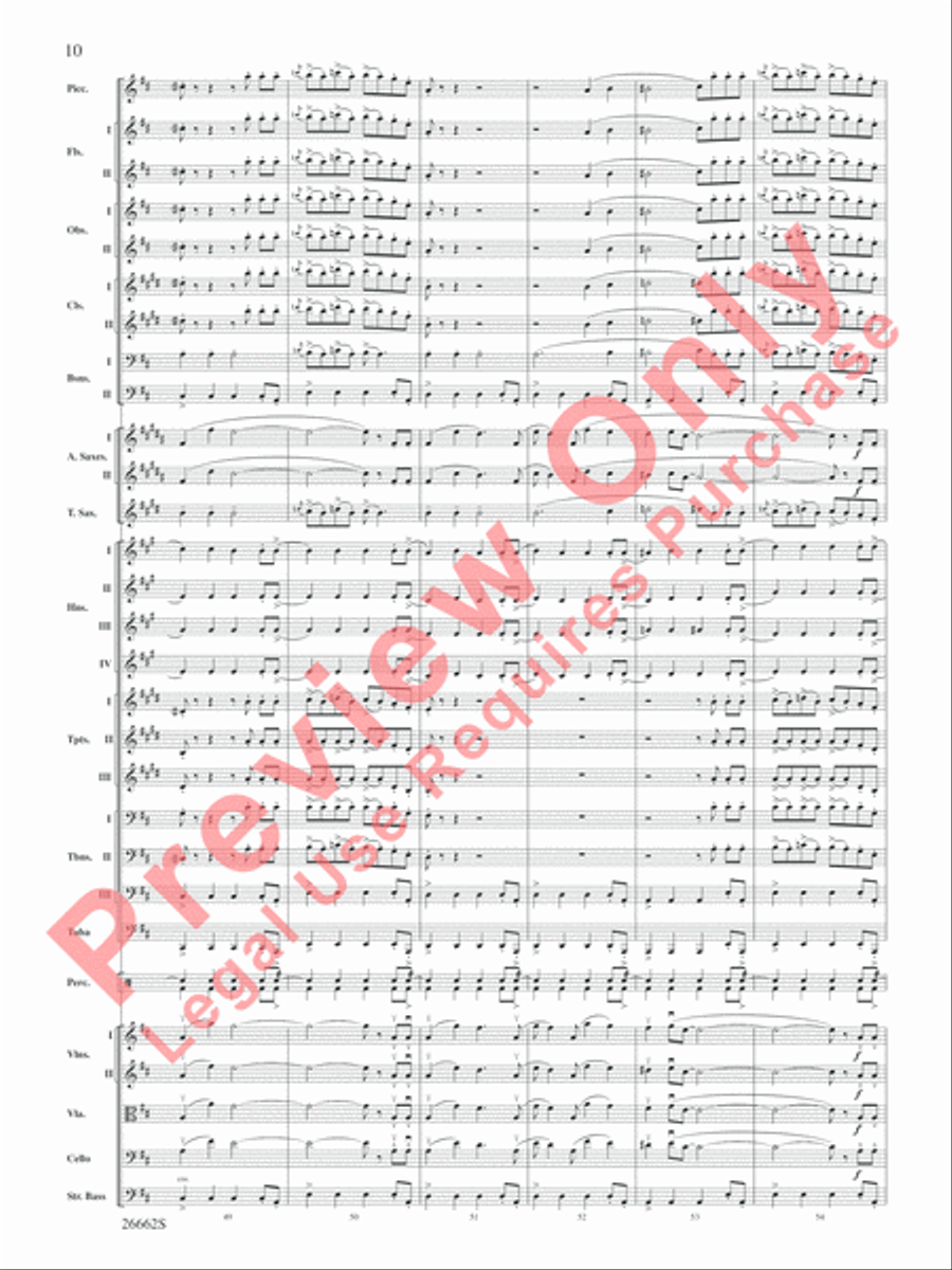 Blue Tango Blue Tango Full Orchestra scores gallery preview page 11