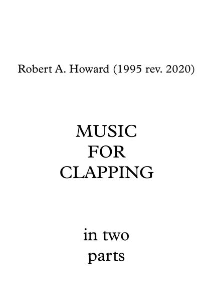 Music for Clapping image number null