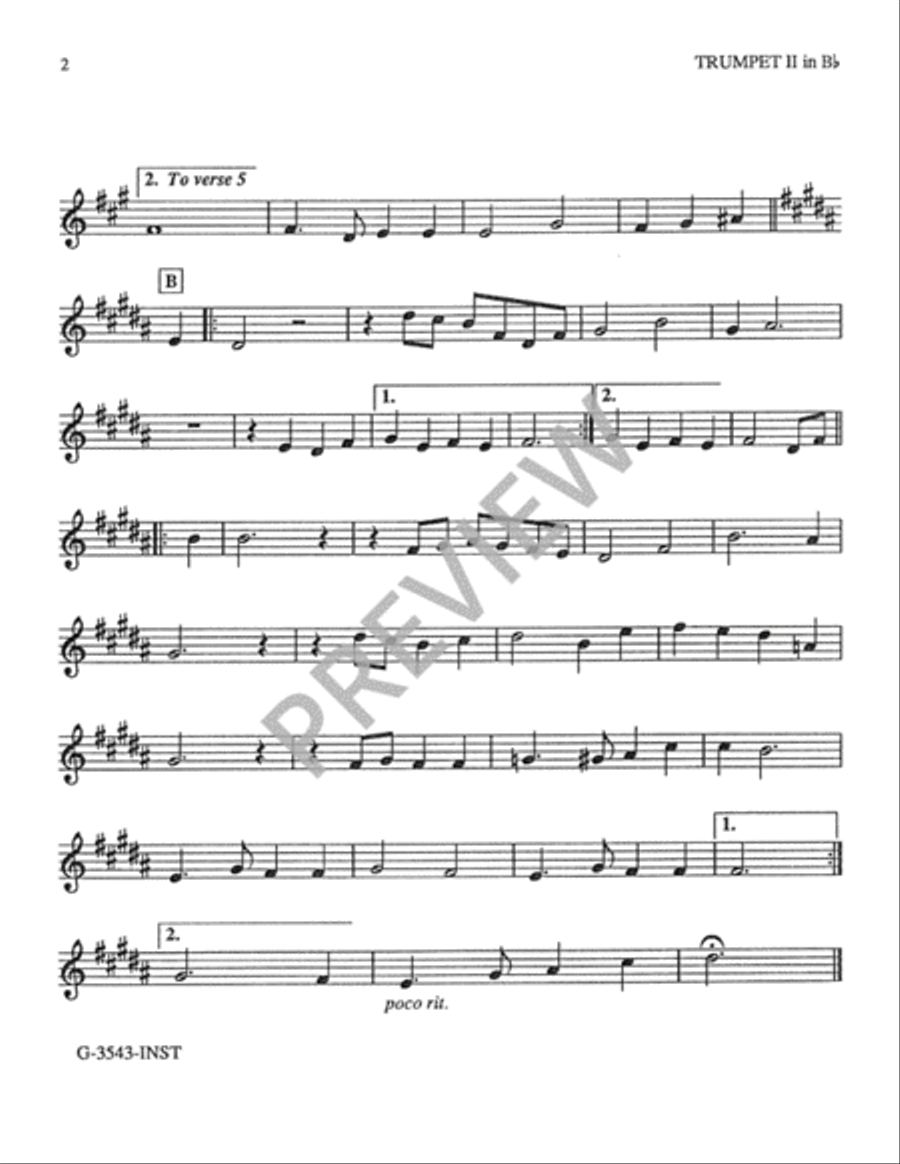 Come to the Feast - Instrument edition Handbell Choir scores gallery preview page 5