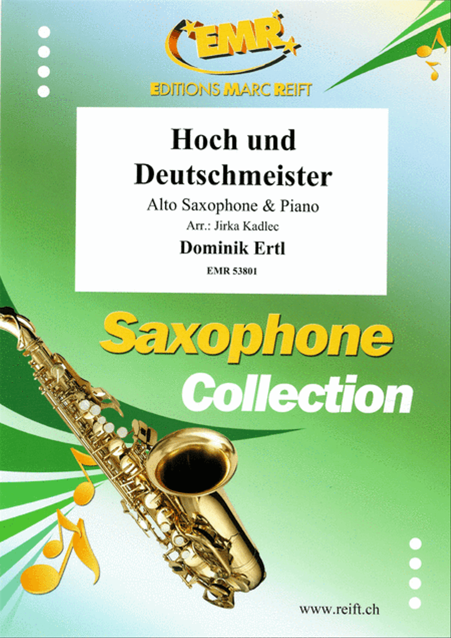 Hoch und Deutschmeister Alto Saxophone scores gallery preview page 1