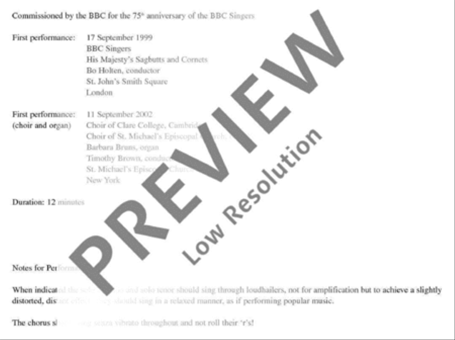 The Realside 4-Part scores gallery preview page 4