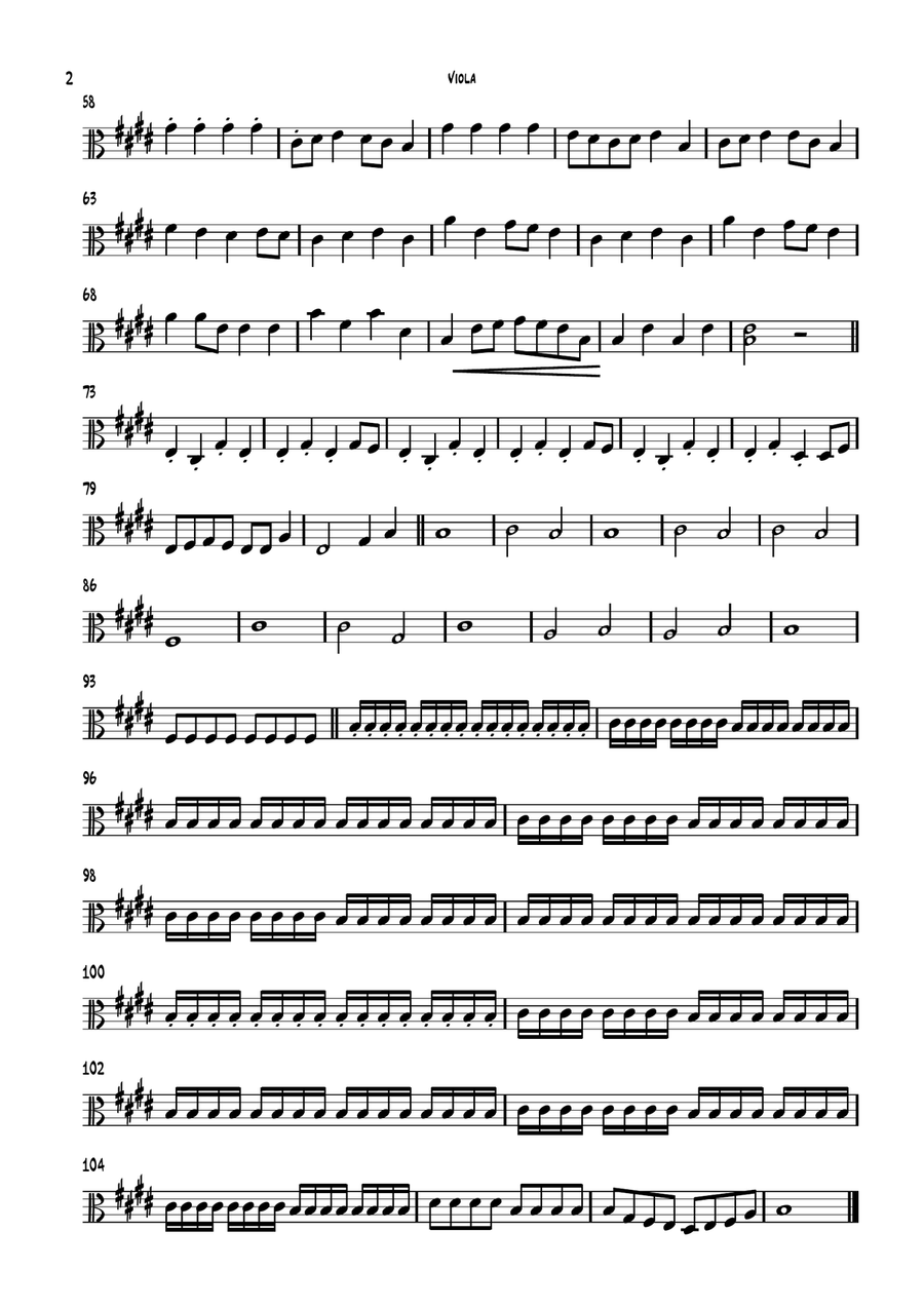 The Cave The Cave String Quartet scores gallery preview page 6