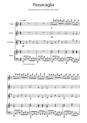 Passacaglia - Handel/Halvorsen - Woodwind Trio
