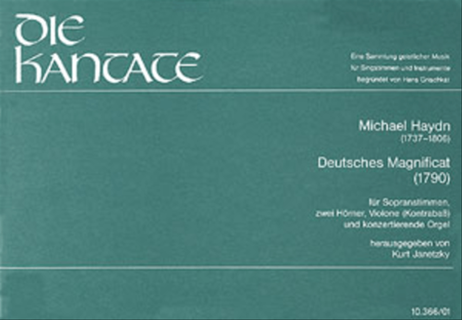 All my spirit exalts the Lord (Deutsches Magnificat) Women's Choir scores gallery preview page 1