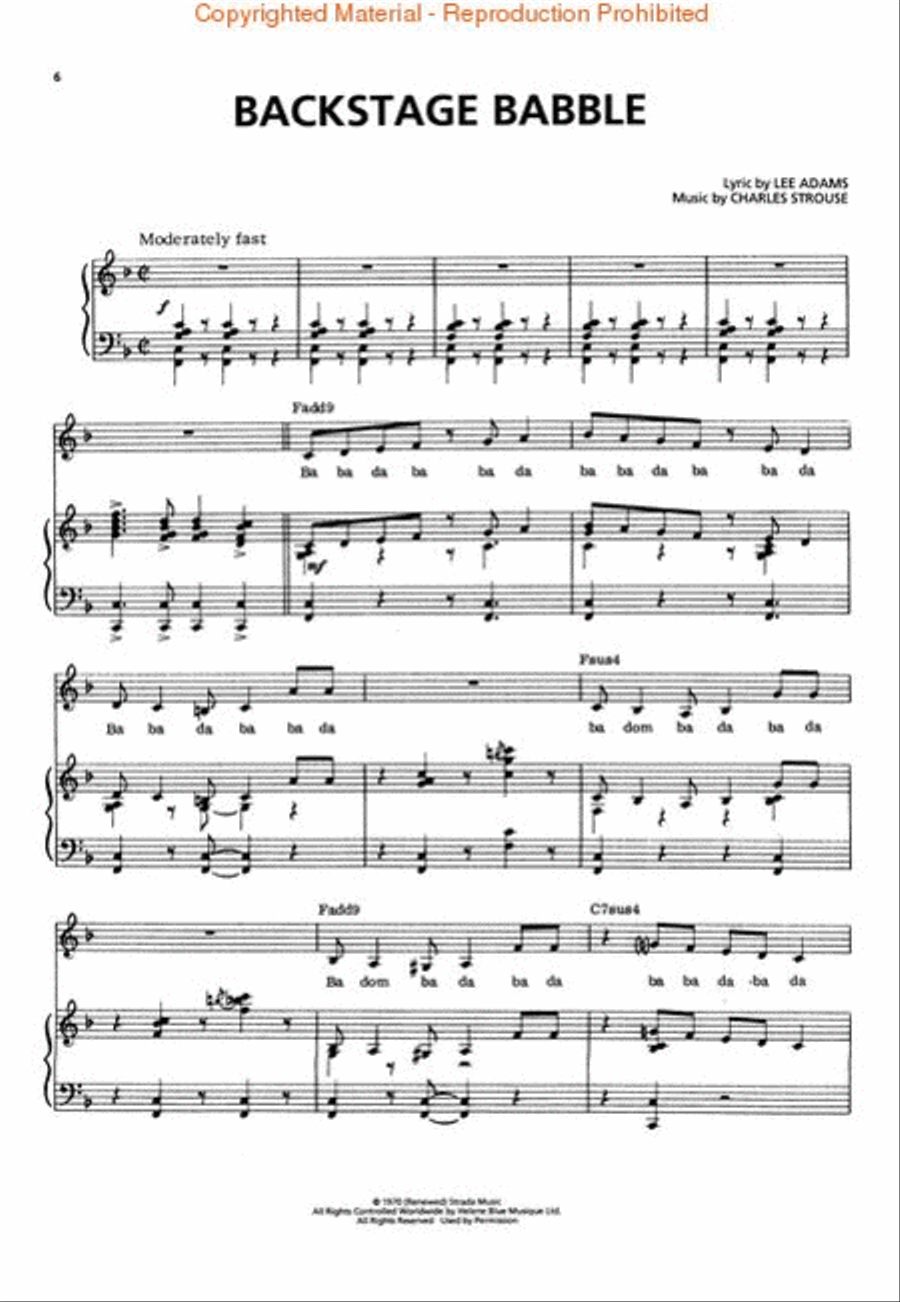 Applause Piano, Vocal, Guitar scores gallery preview page 2