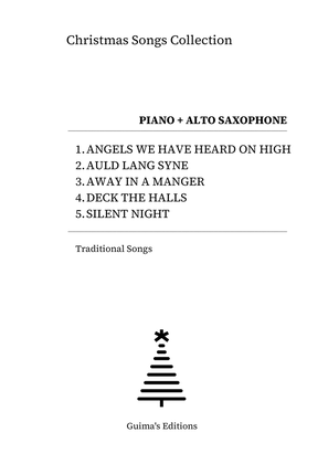 Christmas Songs Collection - Piano + Alto Saxophone