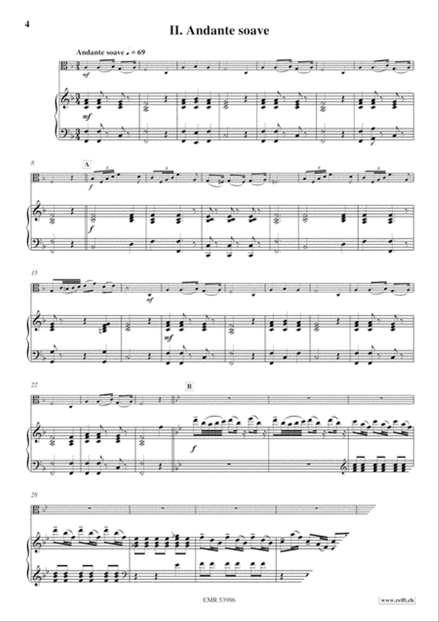 Sonata Solenne Viola scores gallery preview page 5
