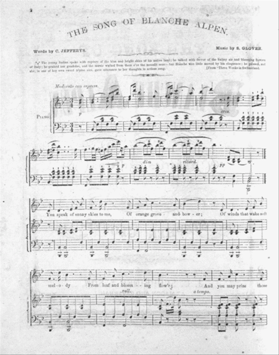 The Song of Blanche Alpen Voice scores gallery preview page 2