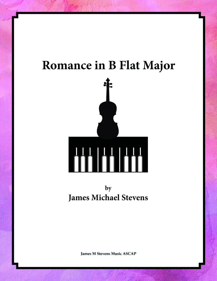 Romance in B Flat Major - Violin & Piano image number null
