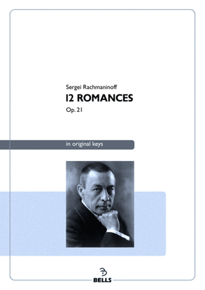 Book cover for 12 Romances, Op. 21