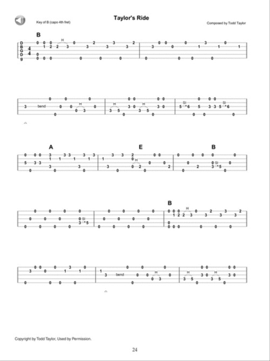 Taylor Made Acoustic Guitar scores gallery preview page 4