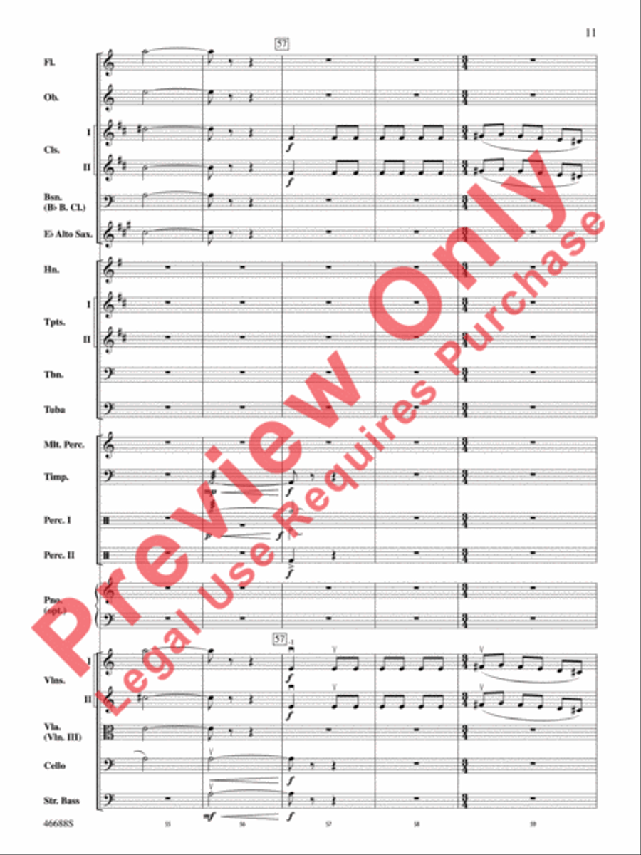Russian Christmas Music Full Orchestra scores gallery preview page 12