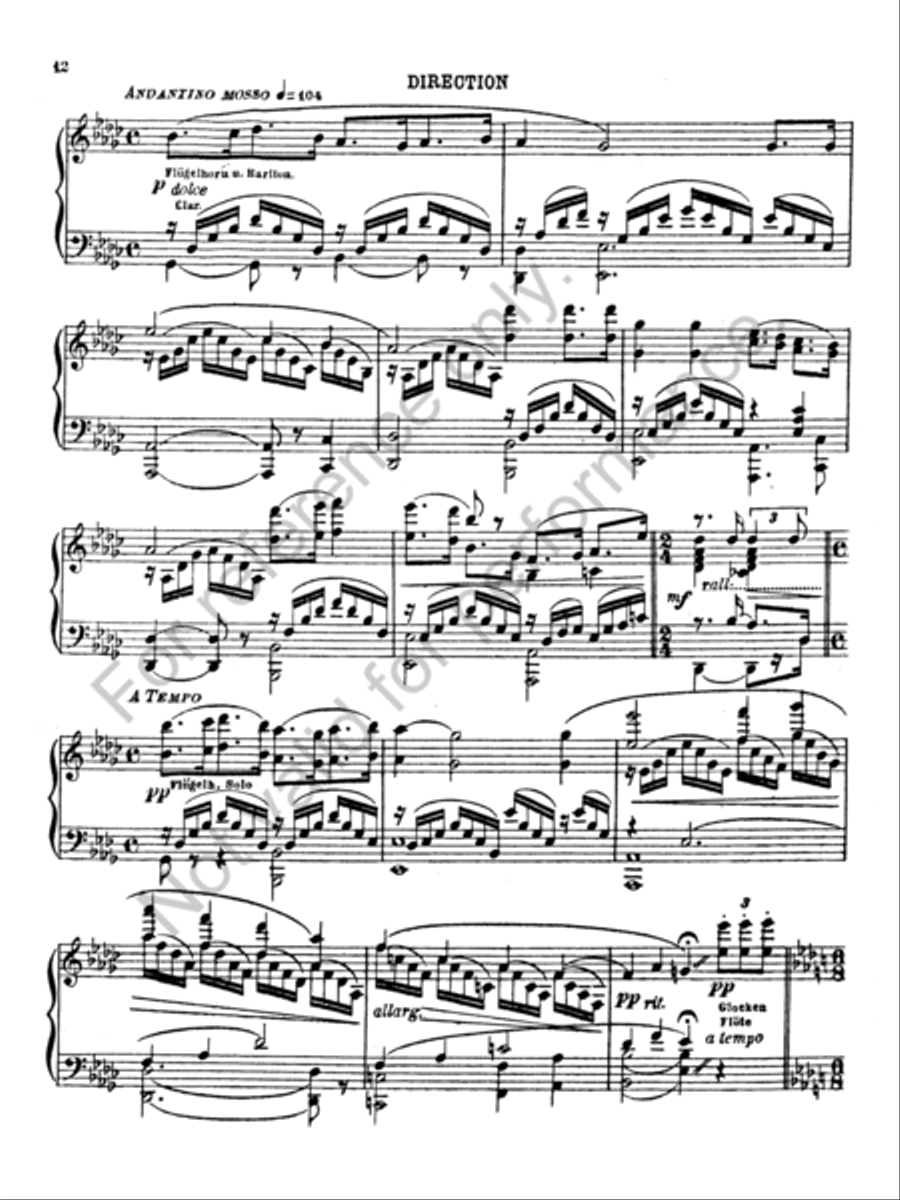 Madame Butterfly Concert Band scores gallery preview page 14
