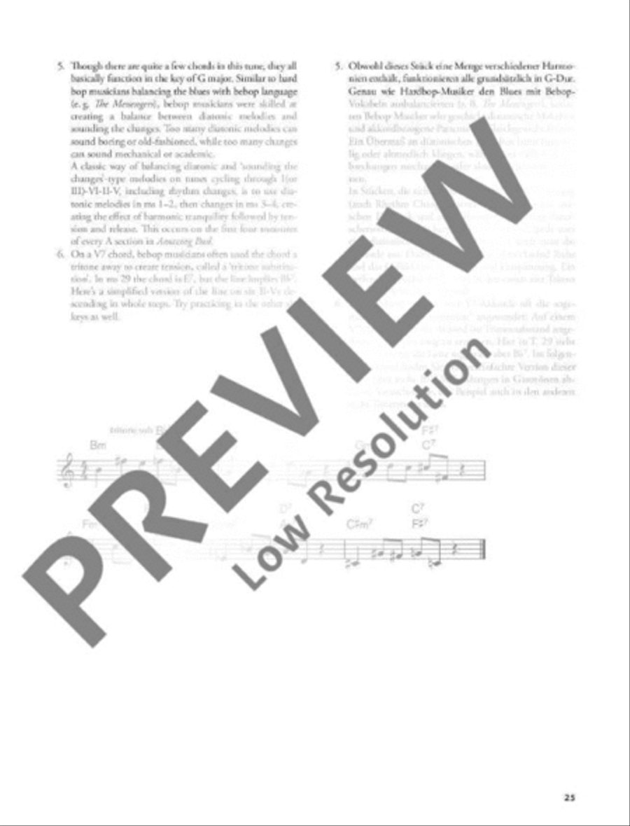The Essence of Bebop Alto Saxophone Alto Saxophone scores gallery preview page 20