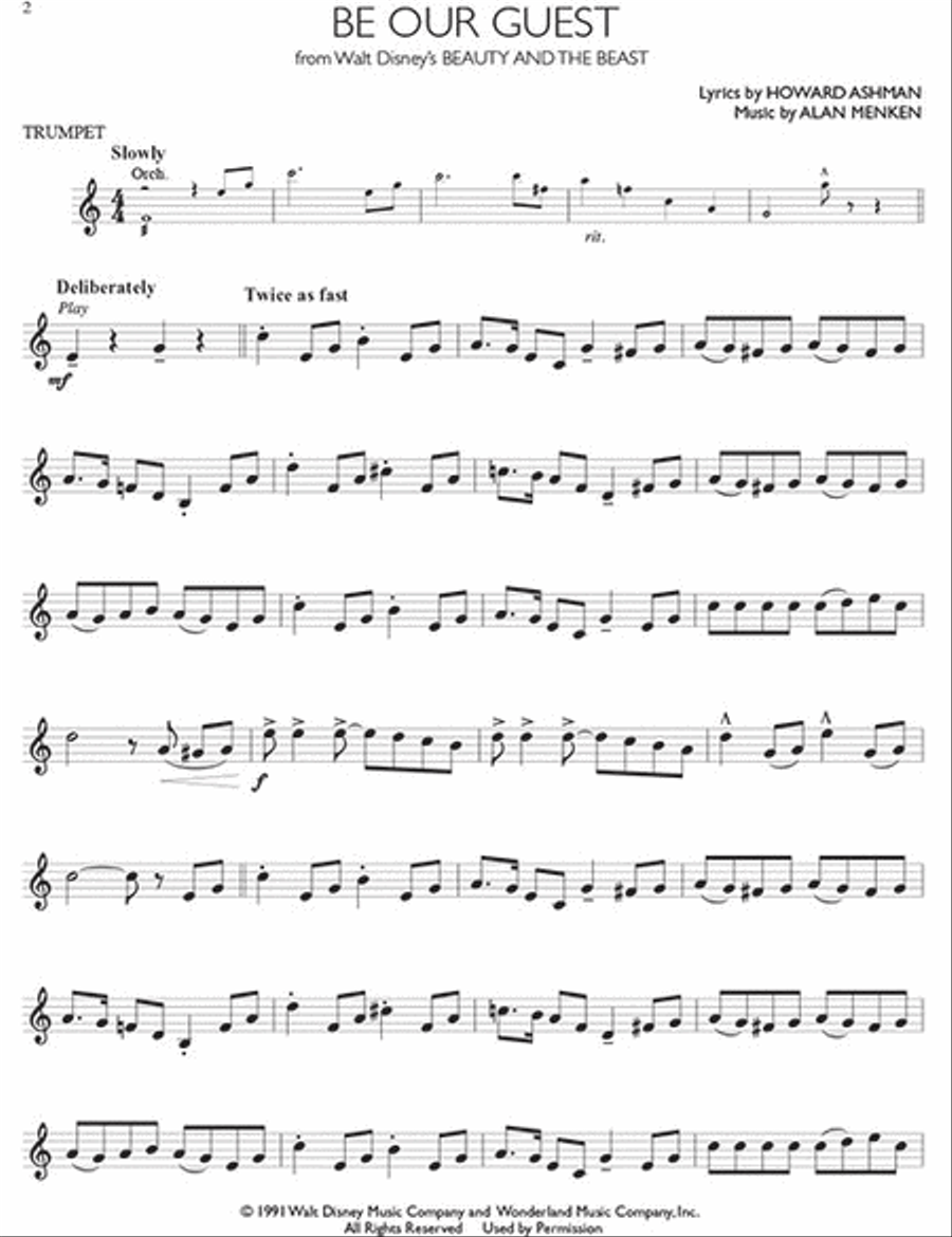 Disney Solos for Trumpet image number null