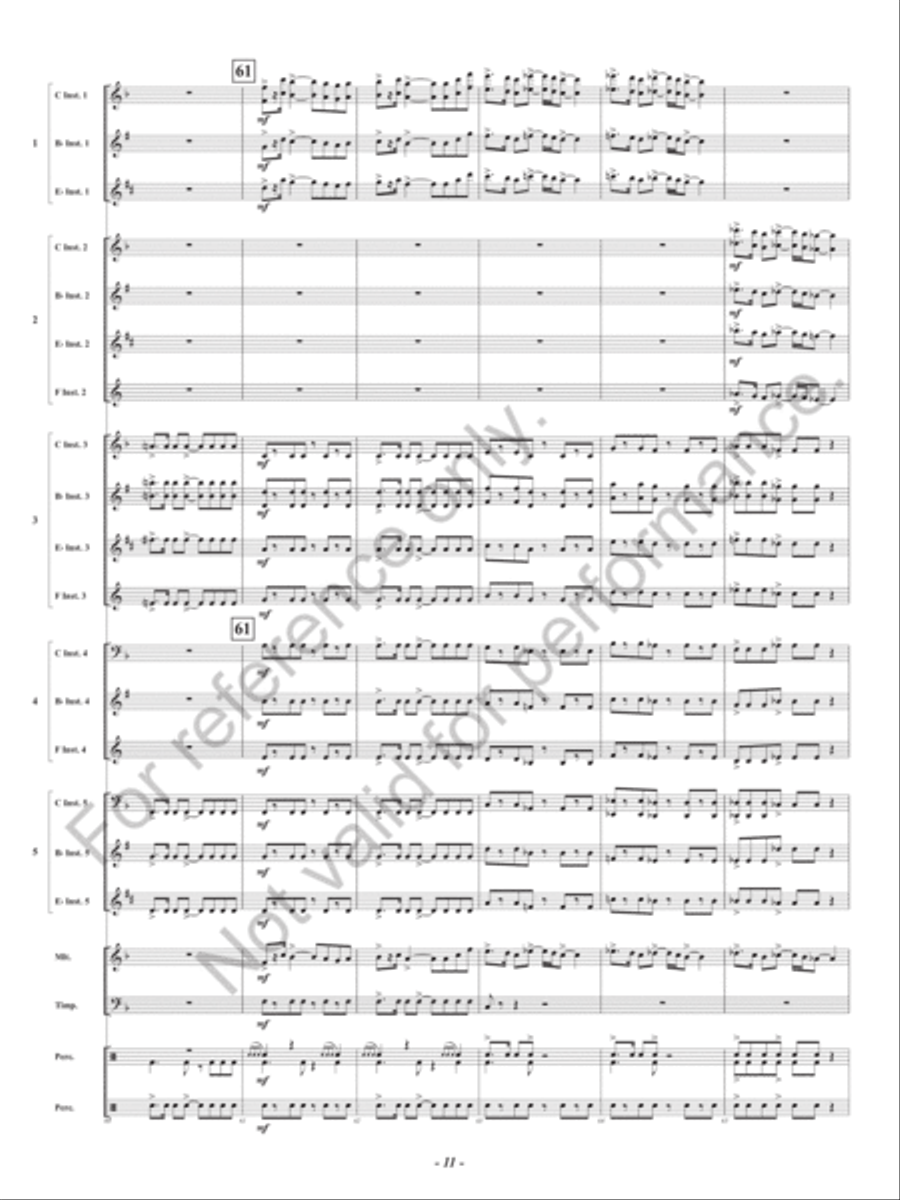 Hero Concert Band scores gallery preview page 14