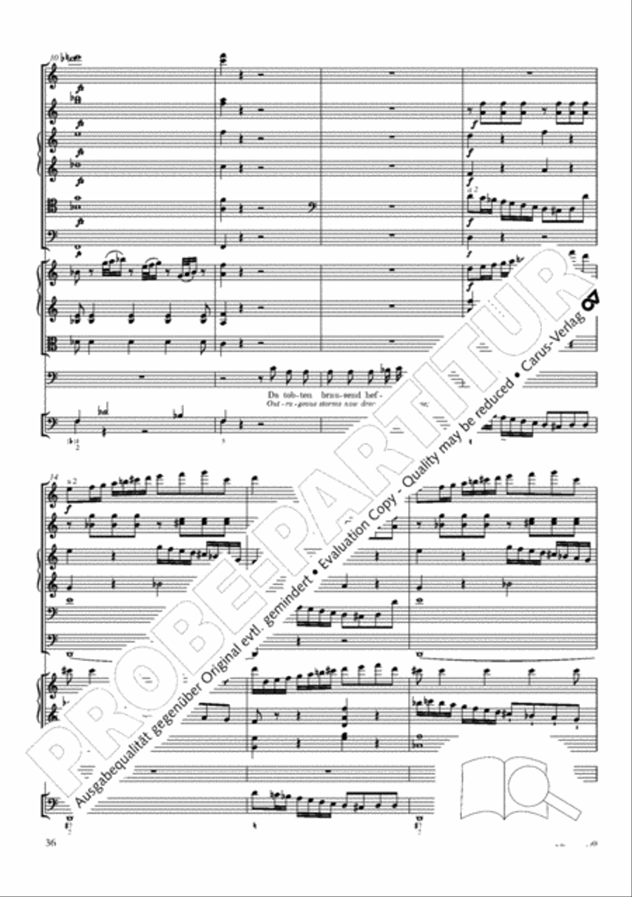 The Creation (Die Schopfung) 4-Part scores gallery preview page 56
