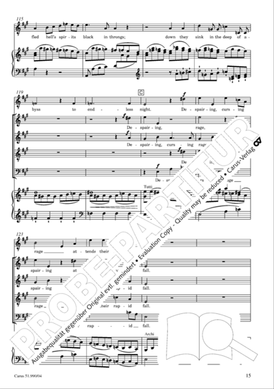The Creation 4-Part scores gallery preview page 16