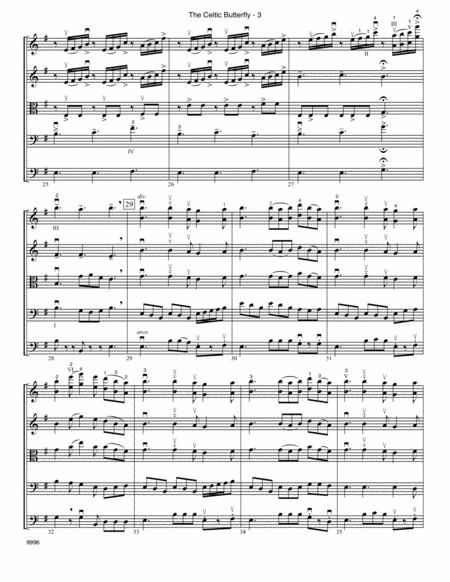 Celtic Butterfly, The (Senior Edition) - Full Score
