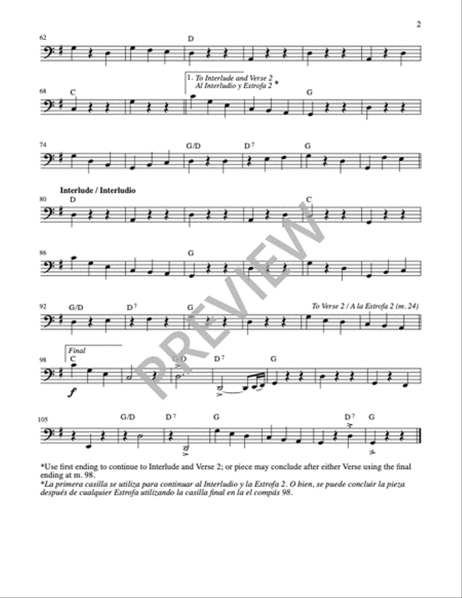 Las Mañanitas / The Morning Song - Instrument edition Trumpet scores gallery preview page 12