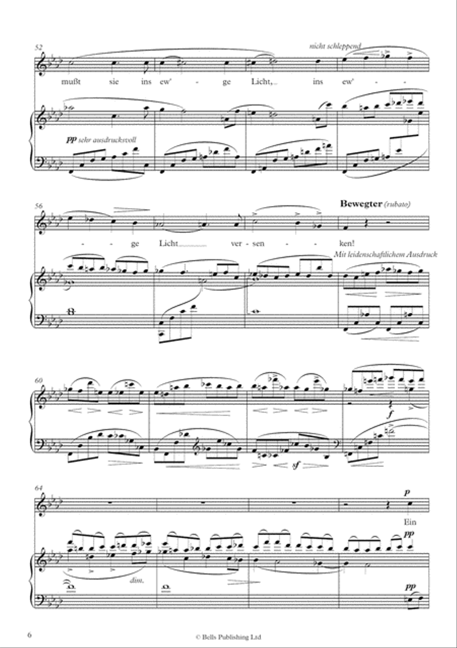 Kindertotenlieder Voice Solo scores gallery preview page 6