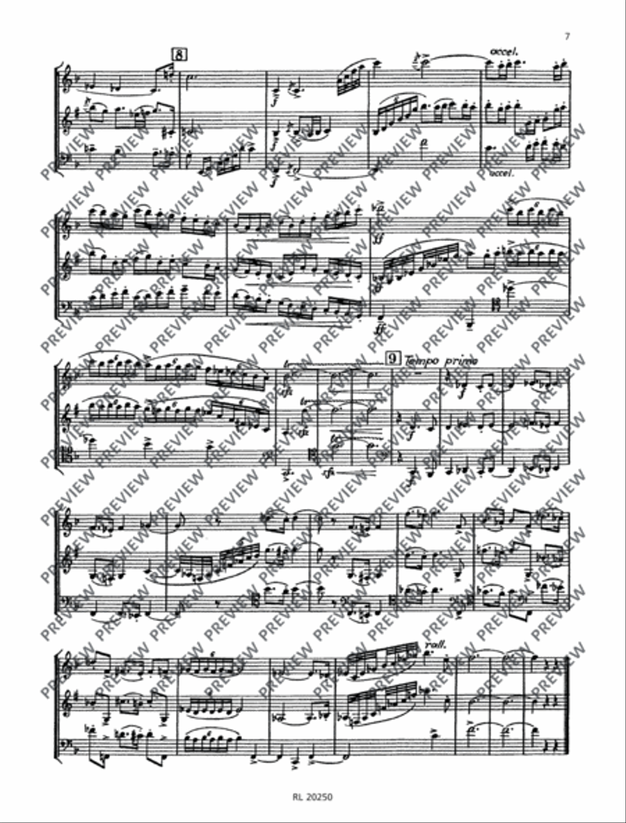 Arabesques Bassoon scores gallery preview page 8