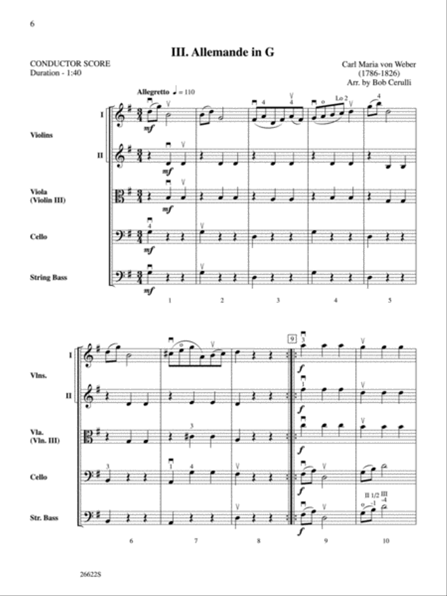 Belwin Beginning String Orchestra Kit #3 String Orchestra scores gallery preview page 4