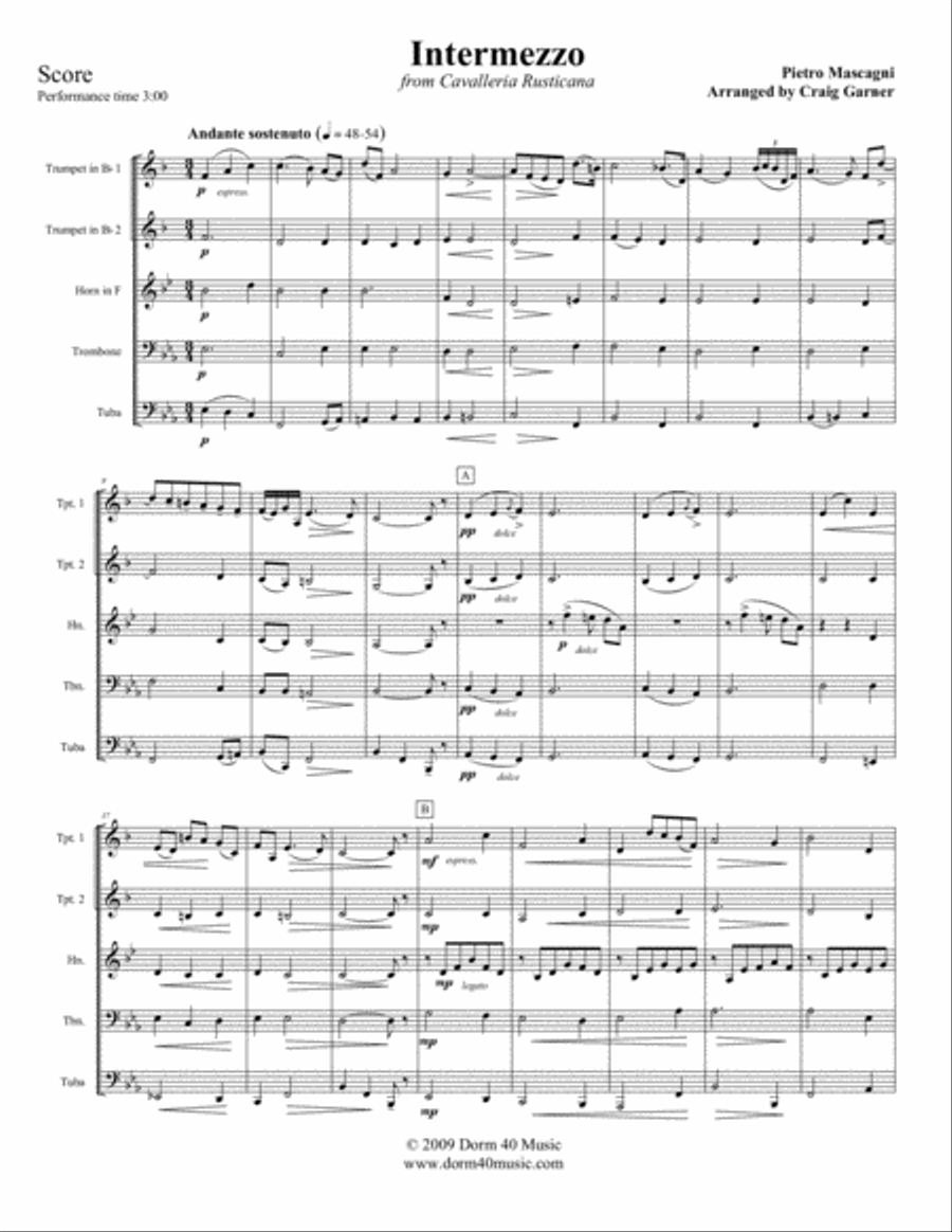Intermezzo, from 