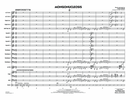 Mongonucleosis (arr. Mike Tomaro) - Conductor Score (Full Score)