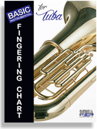 Book cover for Basic Fingering Chart for Tuba
