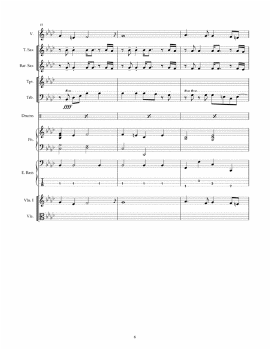 Madrigal Madrigal Choir scores gallery preview page 6
