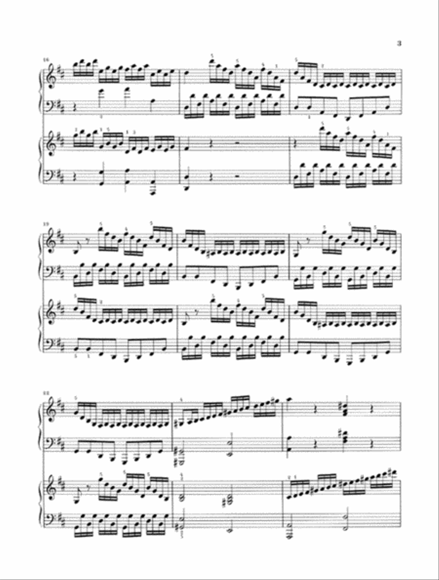 Works for Two Pianos Piano Solo scores gallery preview page 5