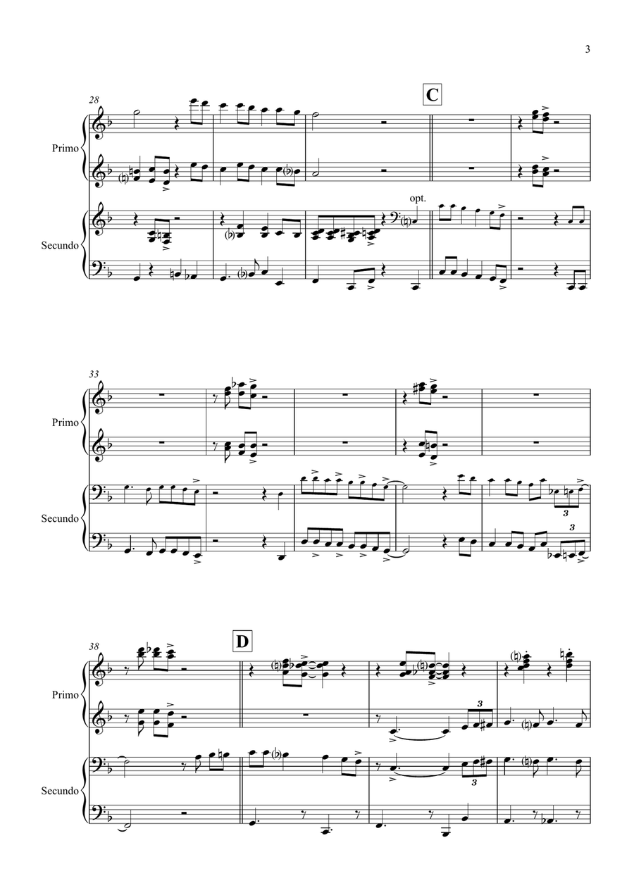 Let It Snow! Let It Snow! Let It Snow! Easy Piano scores gallery preview page 3