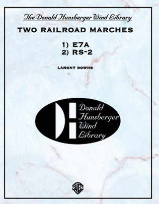 Book cover for Two Railroad Marches (RS-2 and E7A)