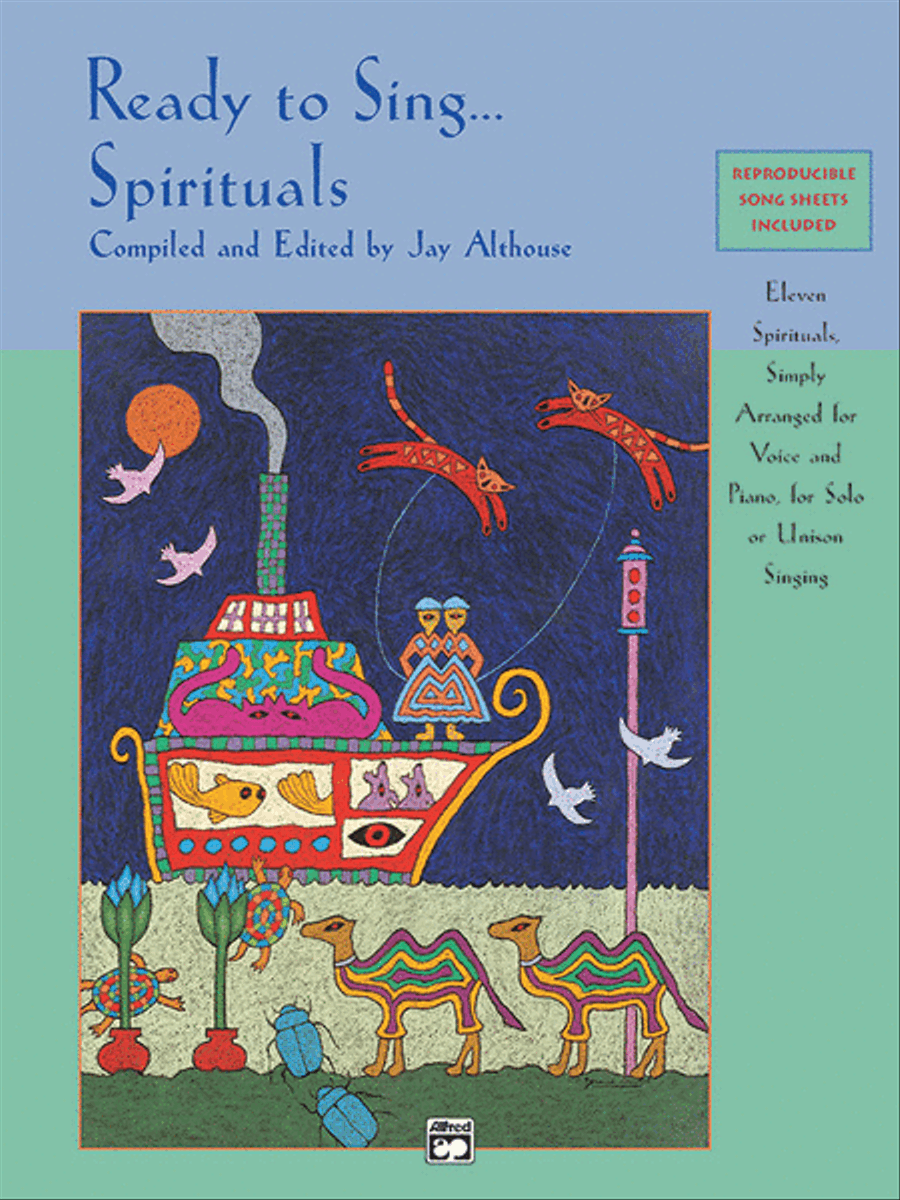 Ready to Sing . . . Spirituals Voice scores gallery preview page 1