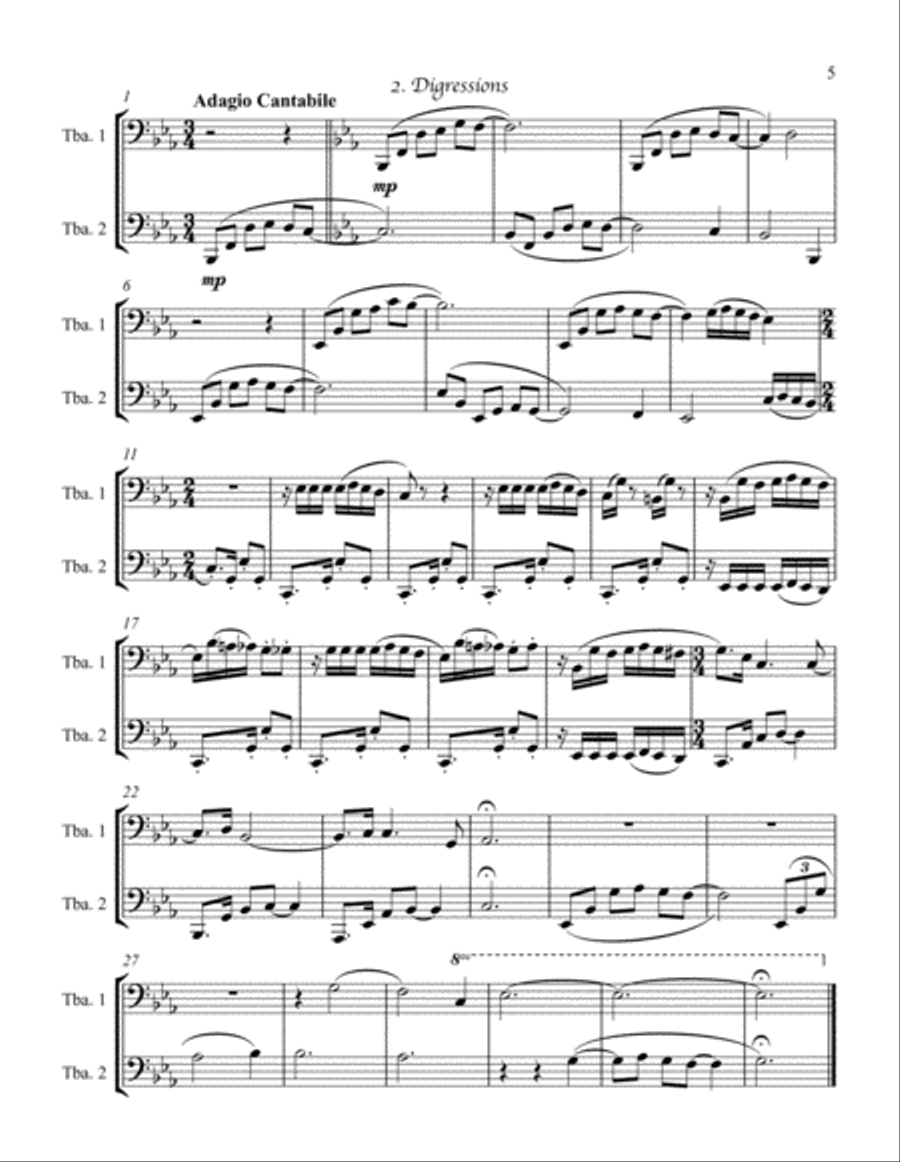 12 Duets for Tuba