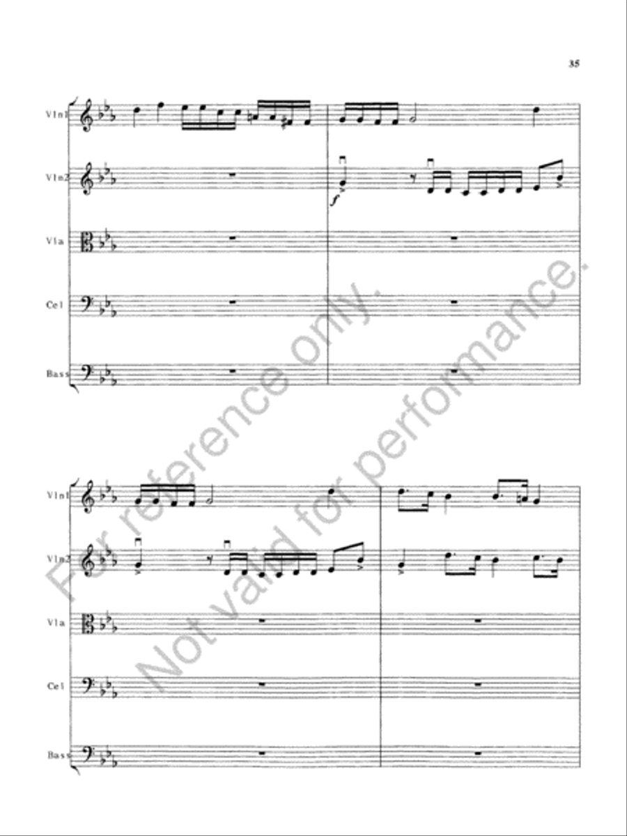 Our Creed Is Our Shield String Orchestra scores gallery preview page 37