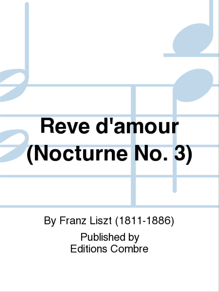 Reve d'amour (Nocturne No. 3) Easy Piano scores gallery preview page 1