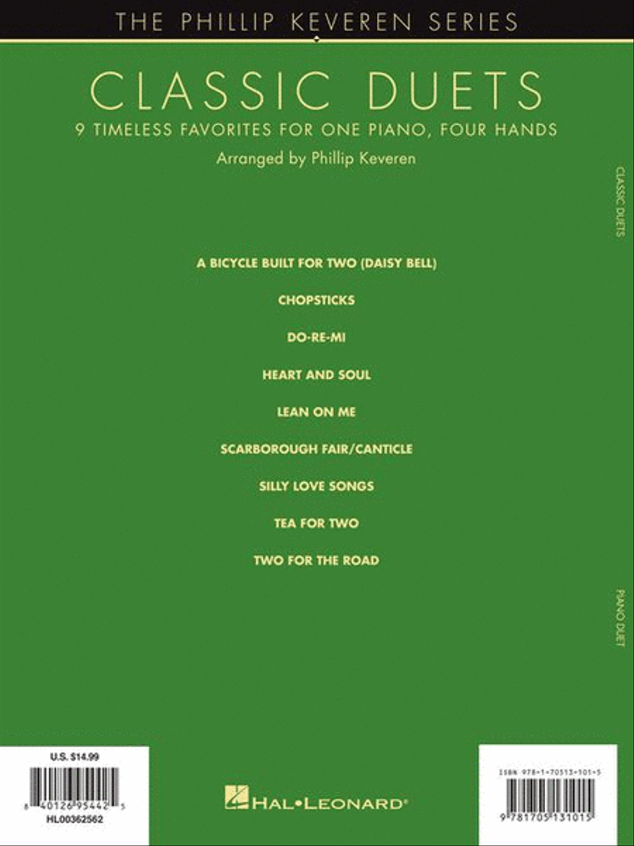 Classic Piano Duets Piano Duet scores gallery preview page 7