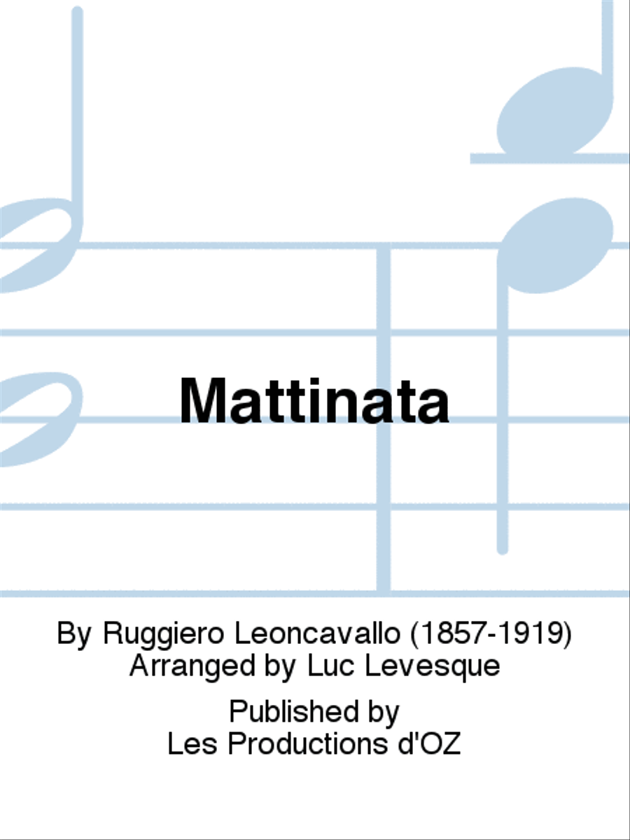 Mattinata Mattinata Classical Guitar scores gallery preview page 1