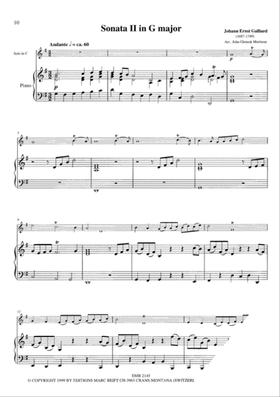 6 Sonatas Organ scores gallery preview page 4