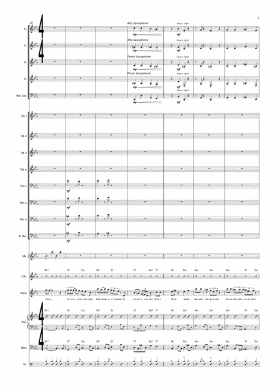 Killer Queen Piano, Vocal, Guitar scores gallery preview page 3