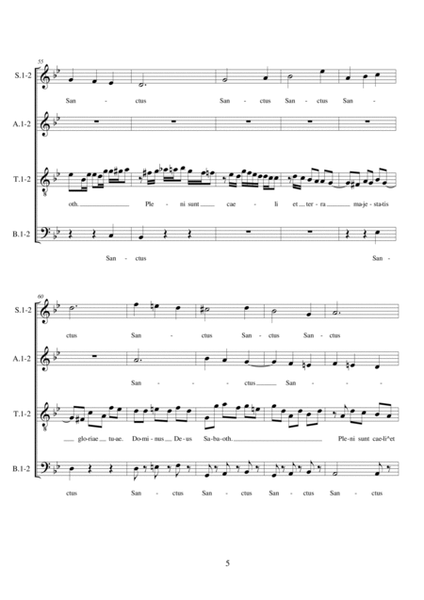 TE DEUM - 3 movements for Choir SATB a cappella image number null
