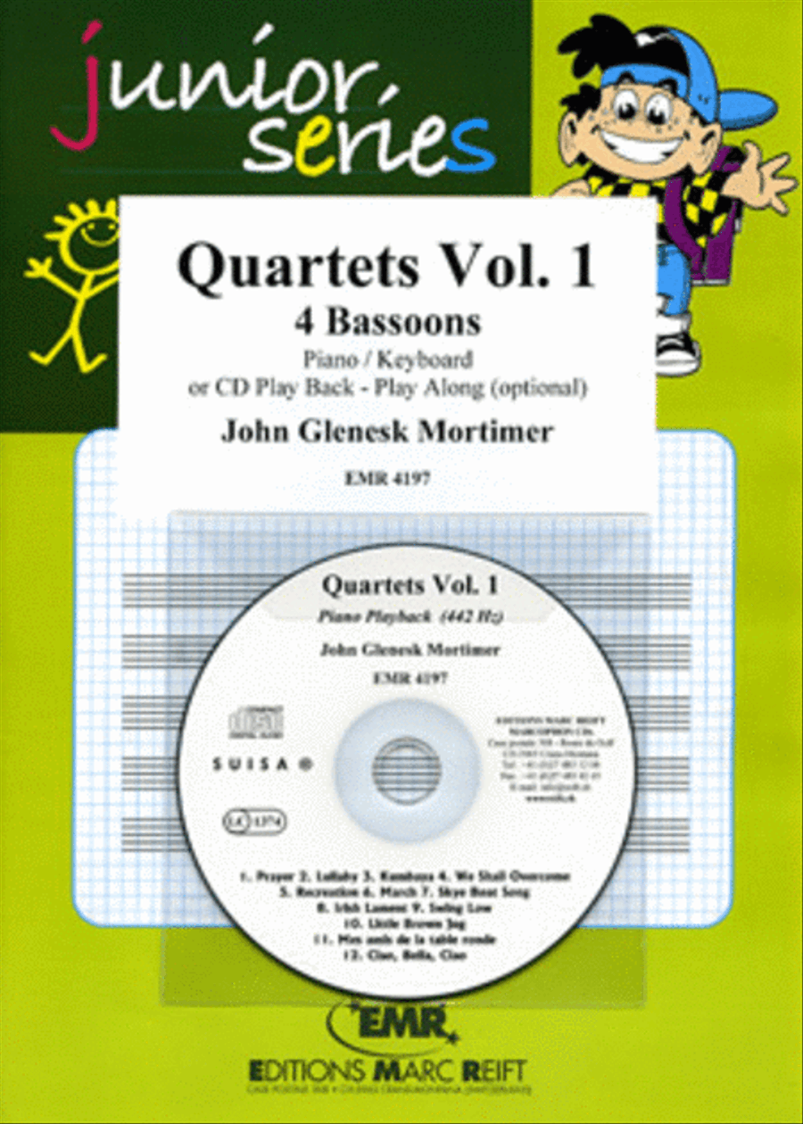 Quartets Volume 1 Bassoon Quartet scores gallery preview page 1